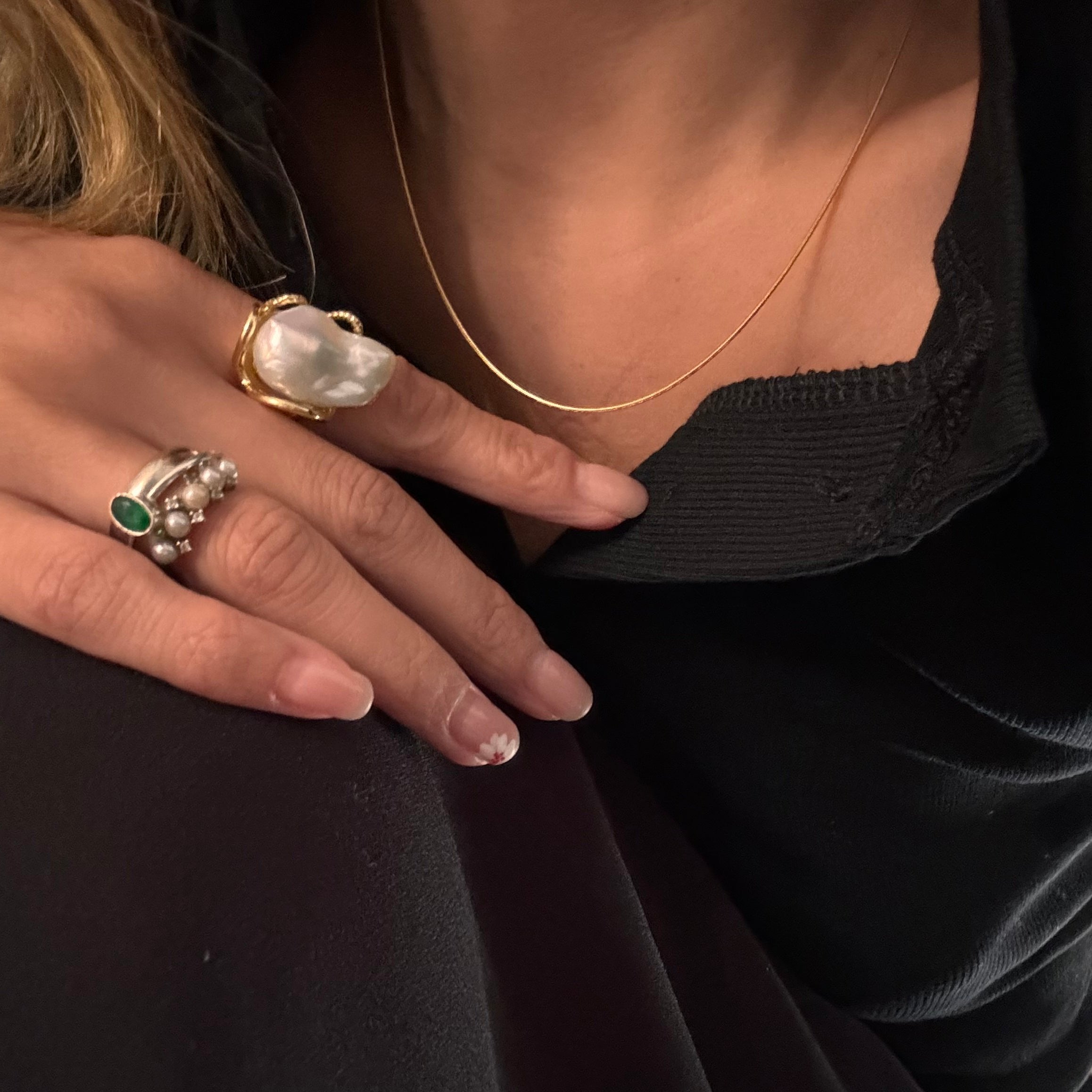 Delja snake chain Necklace - AD Jewellery Copenhagen