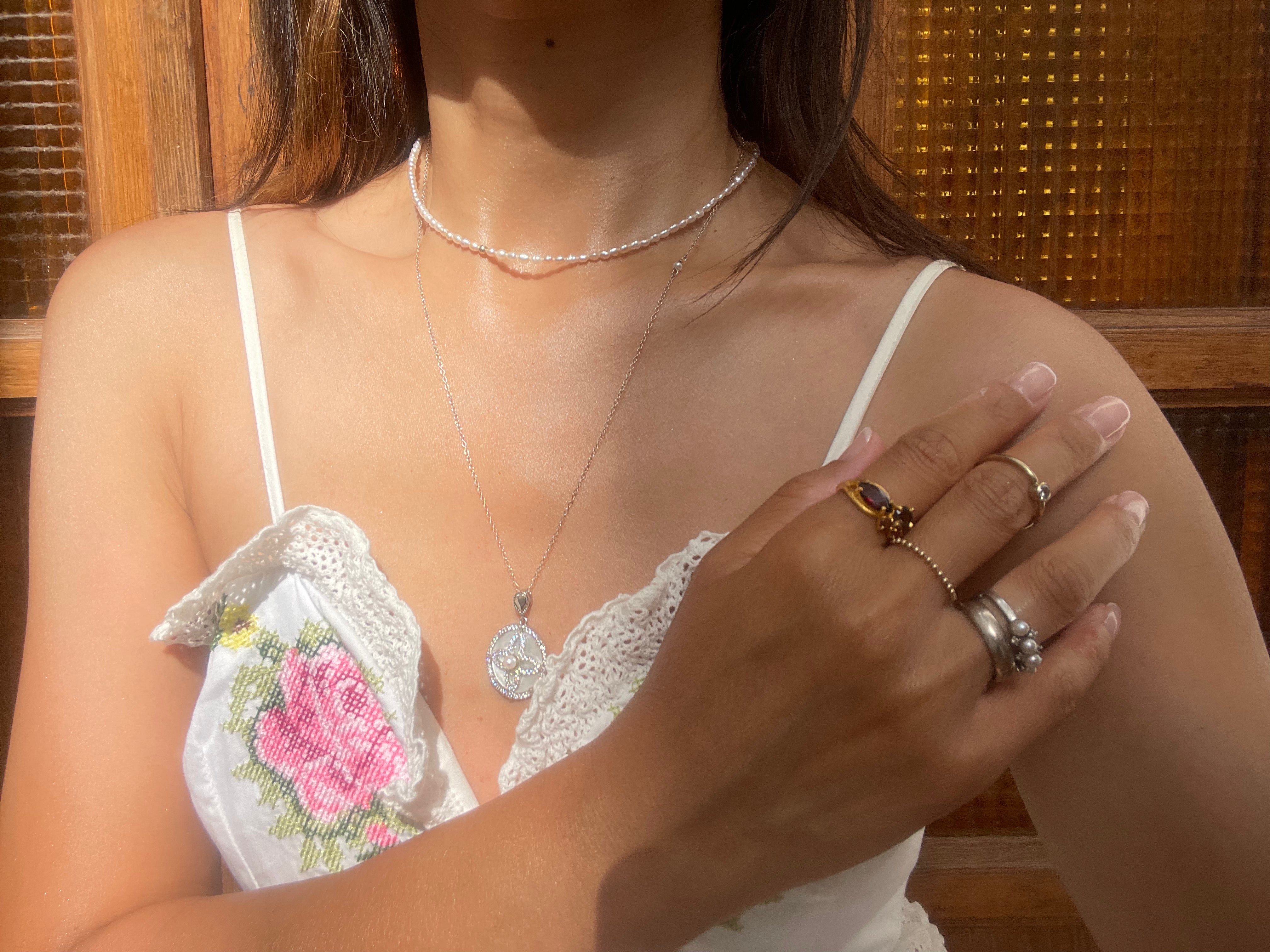Taylor mini Pearl Necklace - AD Jewellery Copenhagen