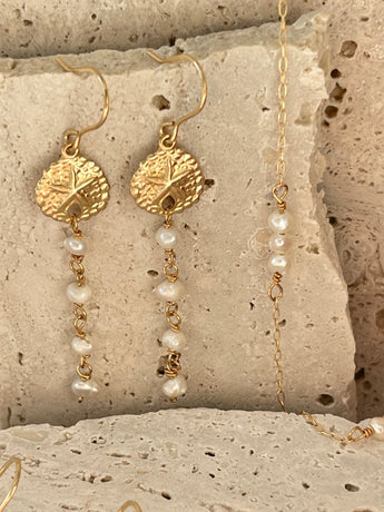 Pearl Earrings with Ocean Element Mix and Match - AD Jewellery Copenhagen