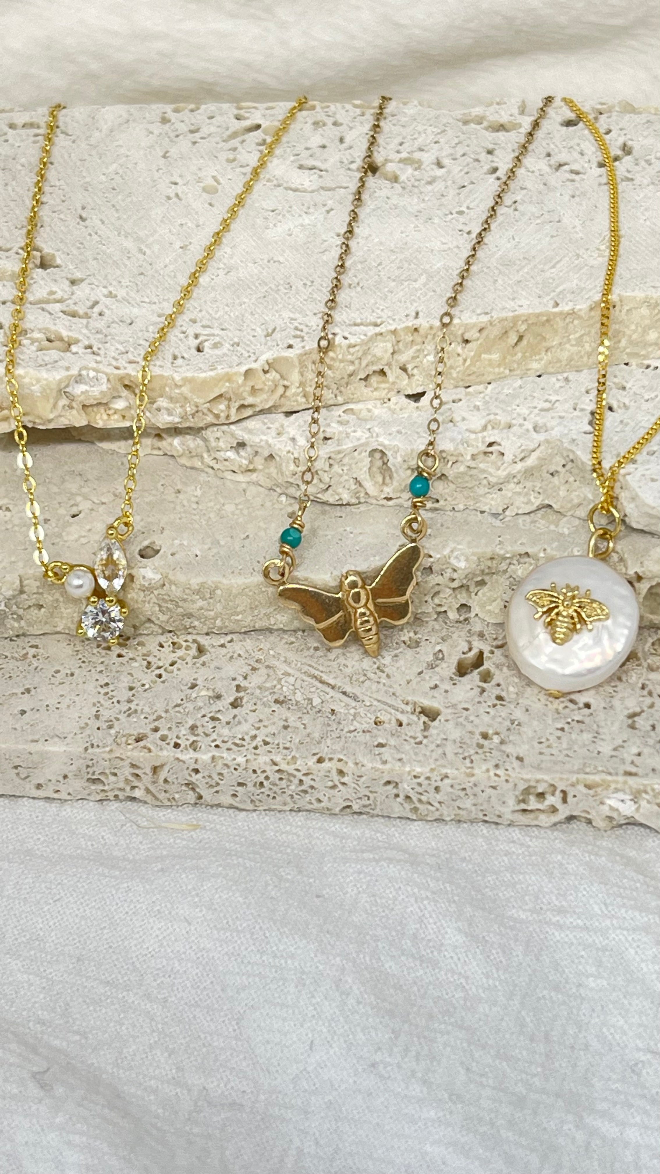 Petite pearl Necklace - AD Jewellery Copenhagen