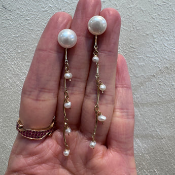 Fall Pearls Earrings - AD Jewellery Copenhagen