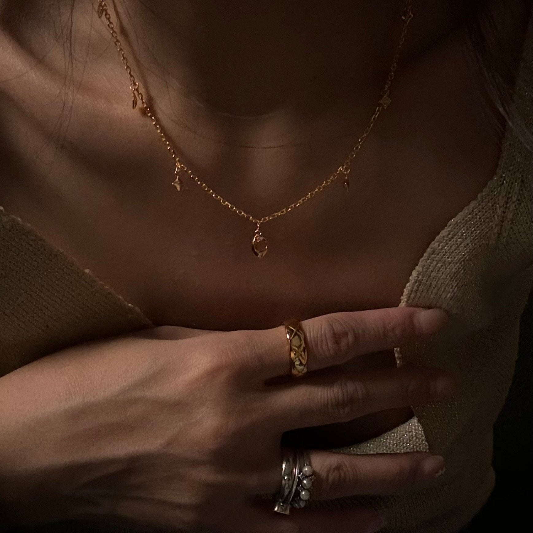 Luna Idra Chain Nekclace/ Ready to wear - AD Jewellery Copenhagen