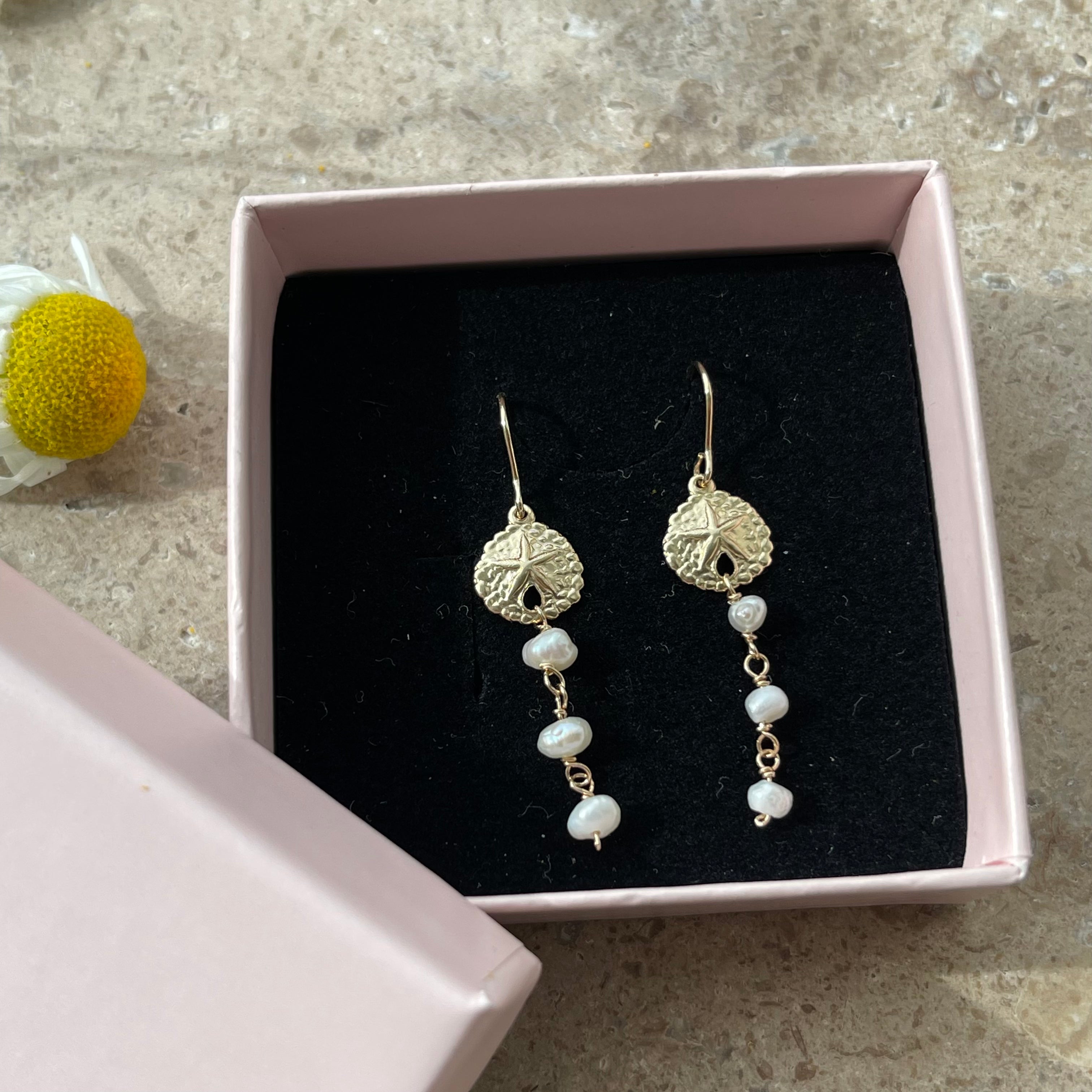 Pearl Earrings with Ocean Element Mix and Match - AD Jewellery Copenhagen