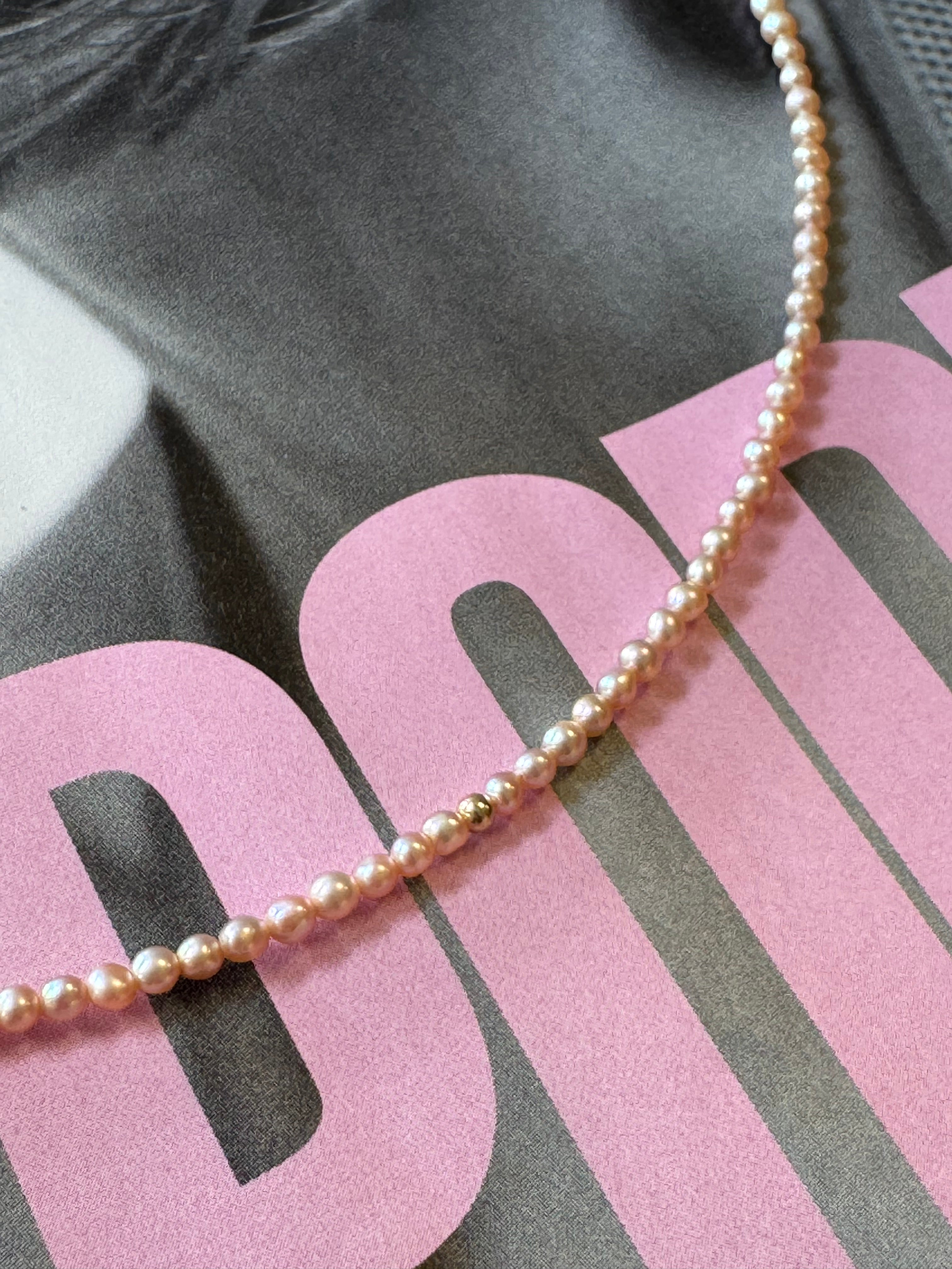 Taylor mini Freshwater Pearl Necklace - AD Jewellery Copenhagen