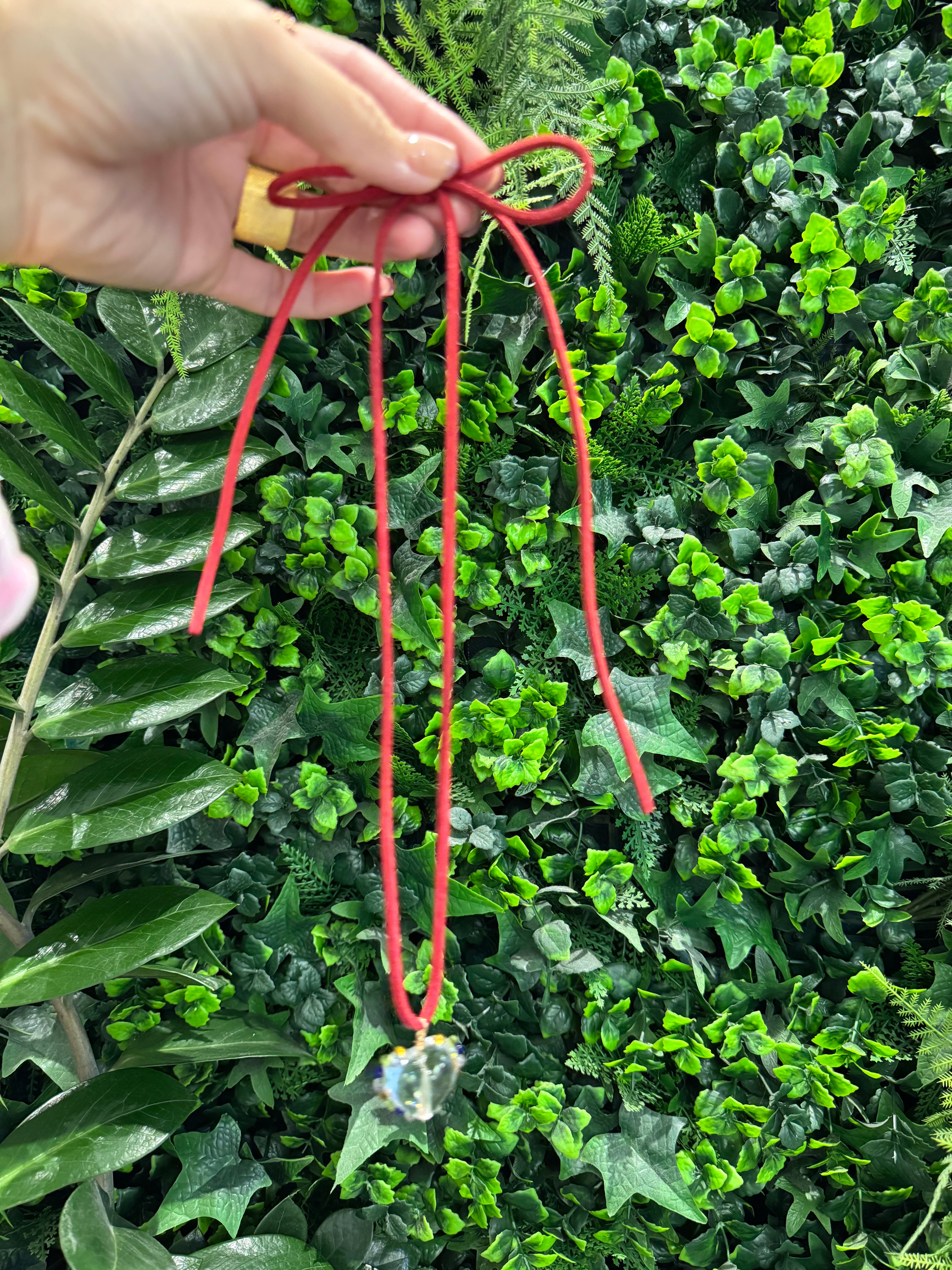 Celeste Glass Crystal Wrap Necklace - AD Jewellery Copenhagen