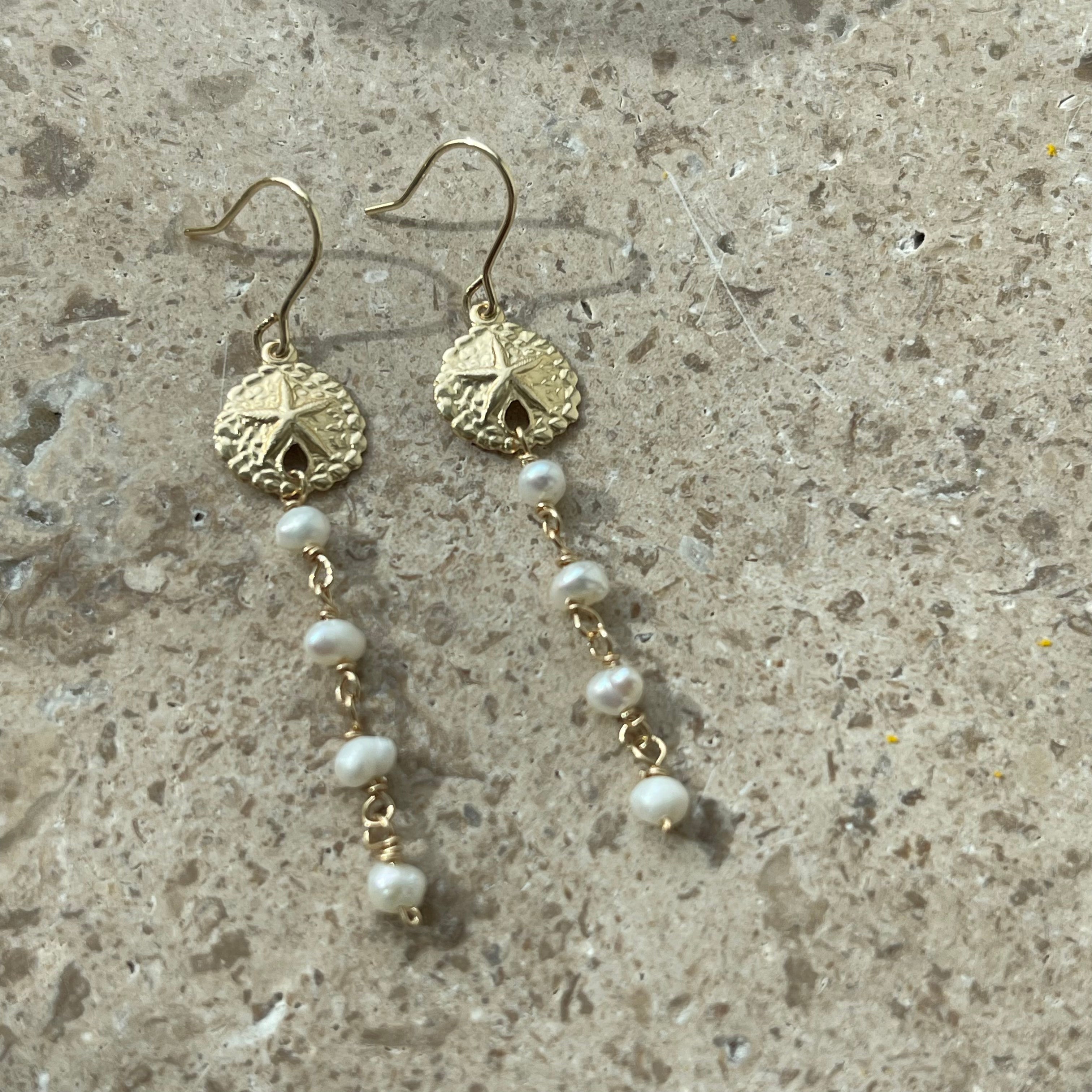 Pearl Earrings with Ocean Element Mix and Match - AD Jewellery Copenhagen