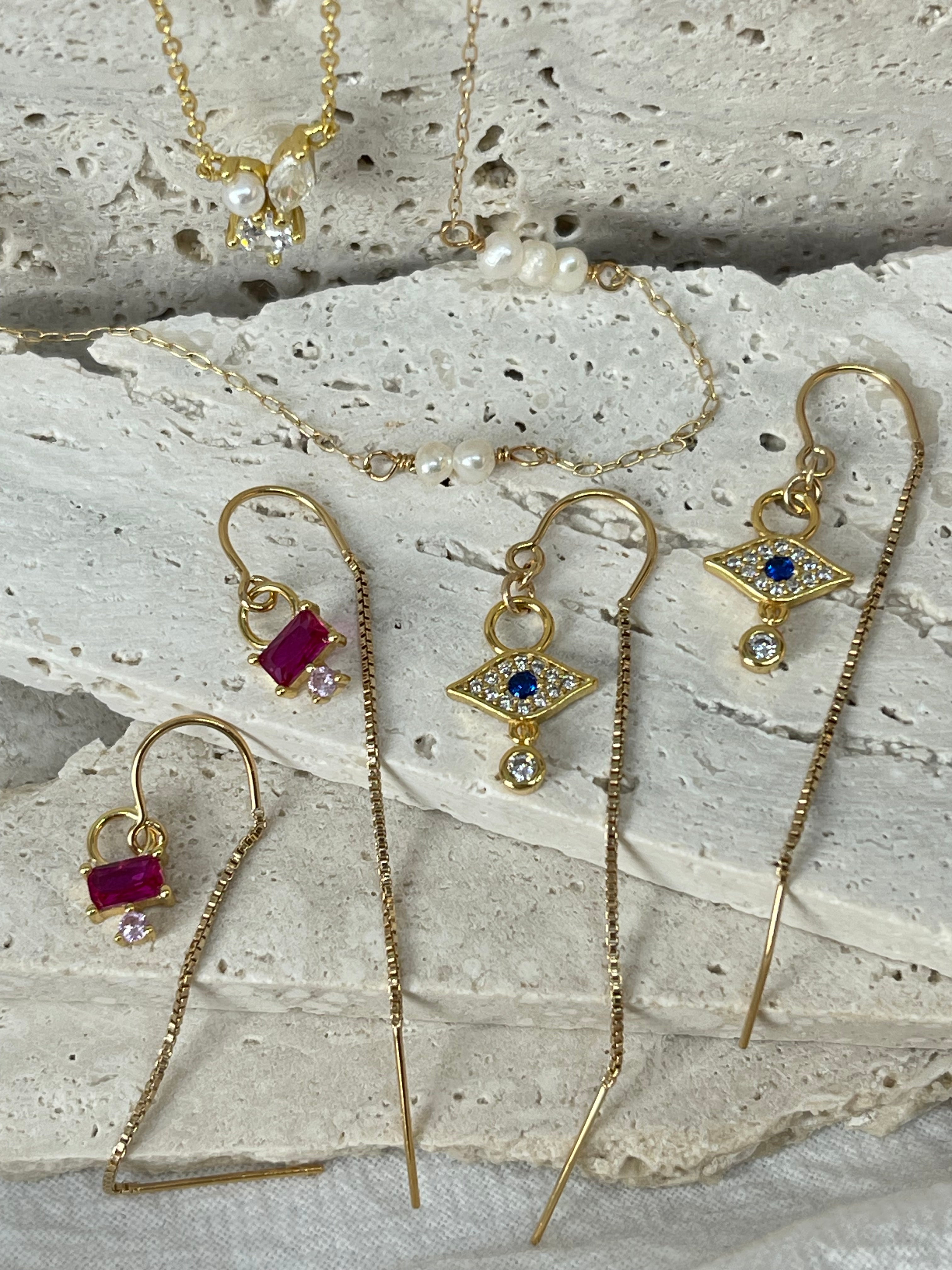 Third Eye Earrings Mix and Match - AD Jewellery Copenhagen