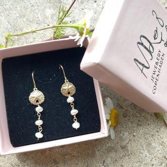 Pearl Earrings with Ocean Element Mix and Match - AD Jewellery Copenhagen