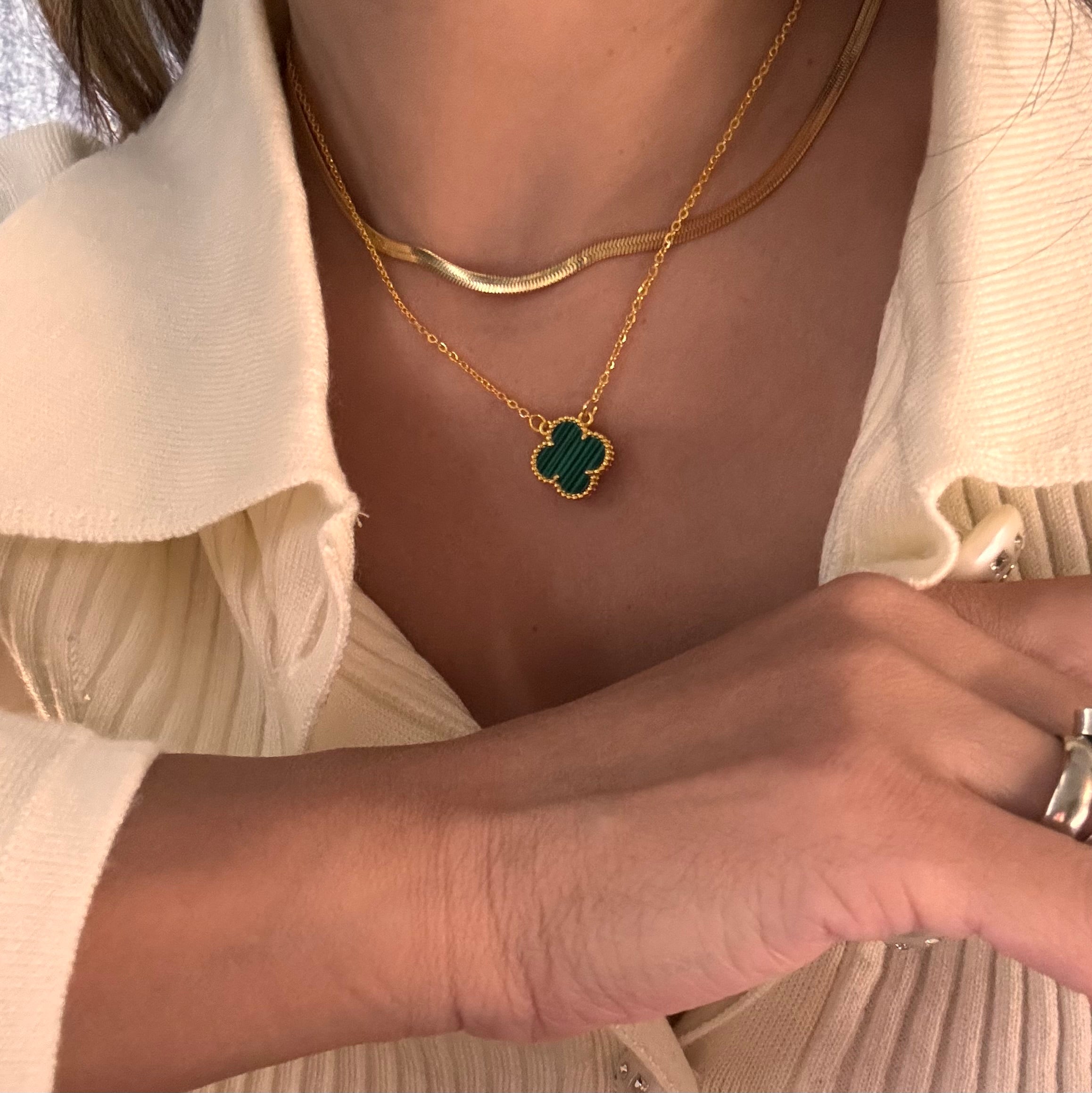 Hey Gold Snake chain Necklace in 18k Gold vermeil - AD Jewellery Copenhagen
