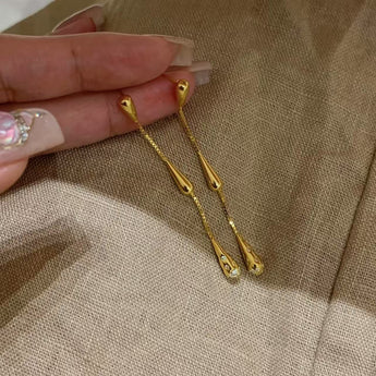 long earrings - AD Jewellery Copenhagen