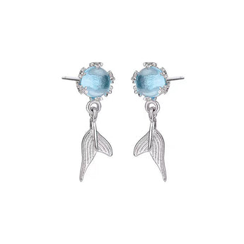 little mermad earrings - AD Jewellery Copenhagen