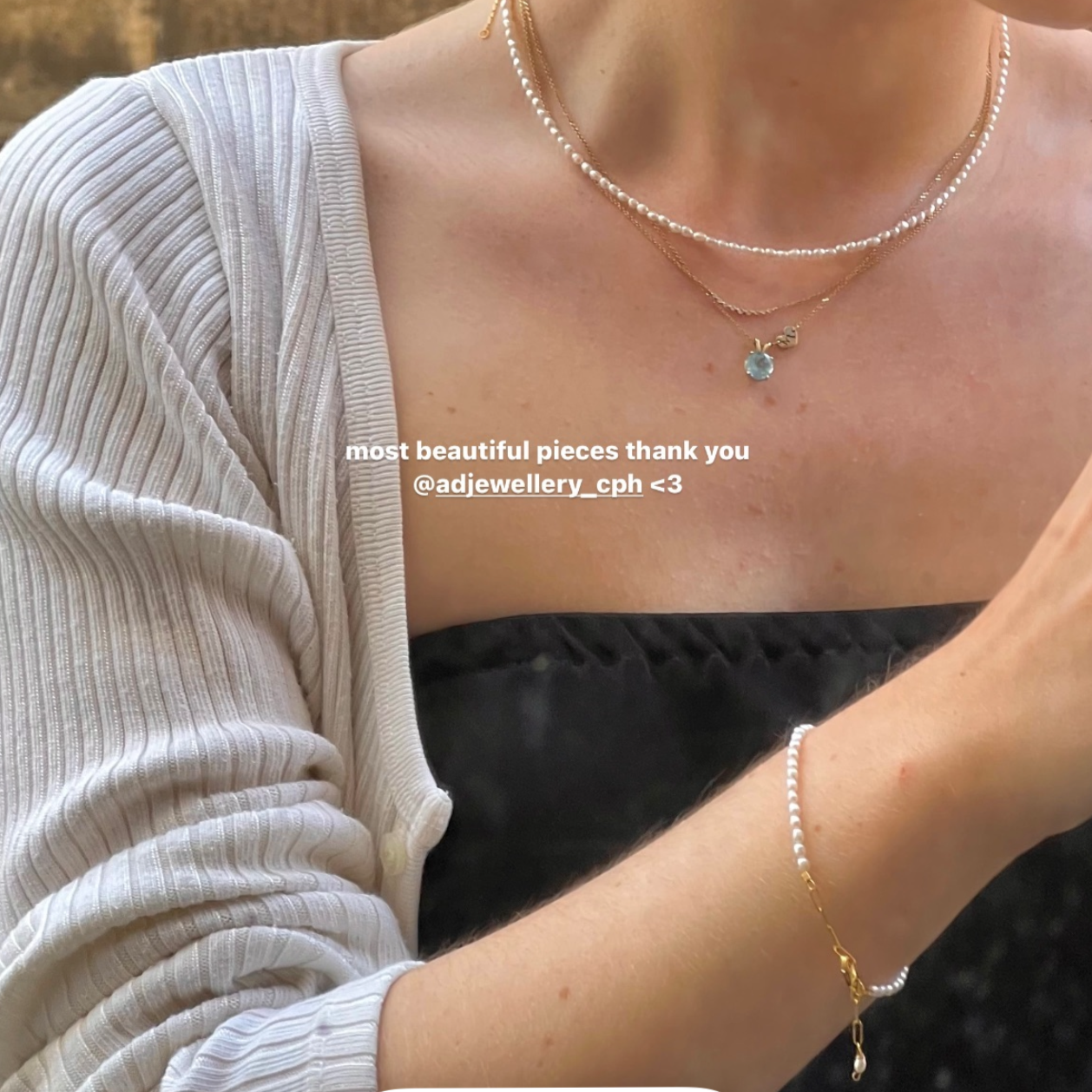 Pretty mini Pearls Bracelet - AD Jewellery Copenhagen