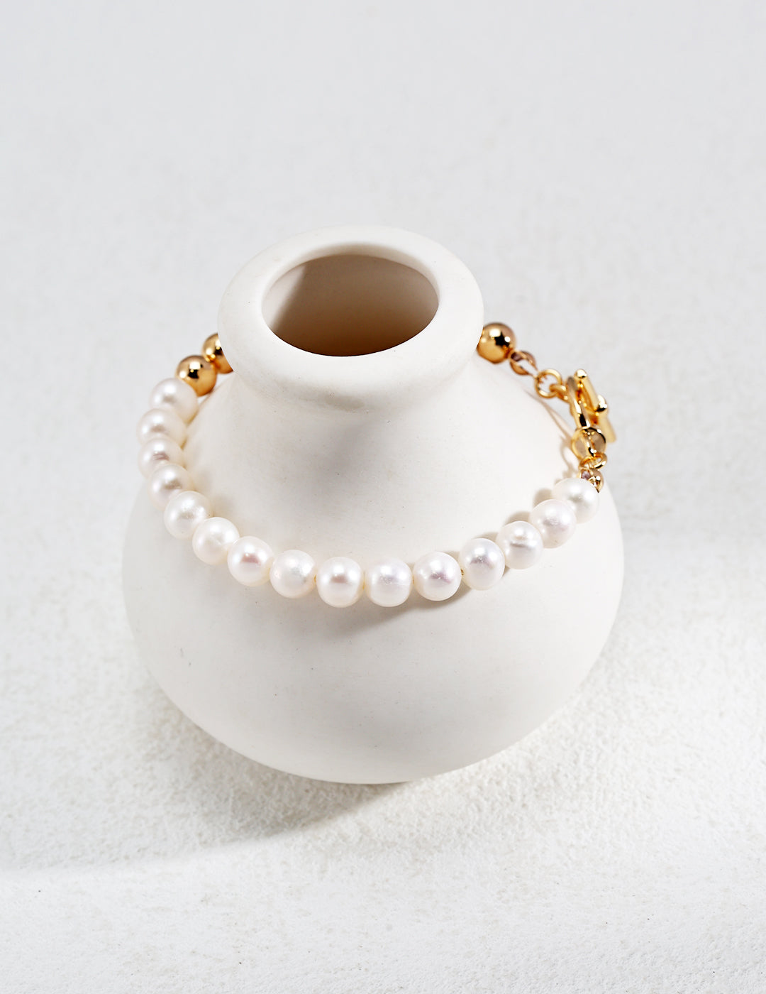 Golden Serenity Pearl Bracelet - AD Jewellery Copenhagen