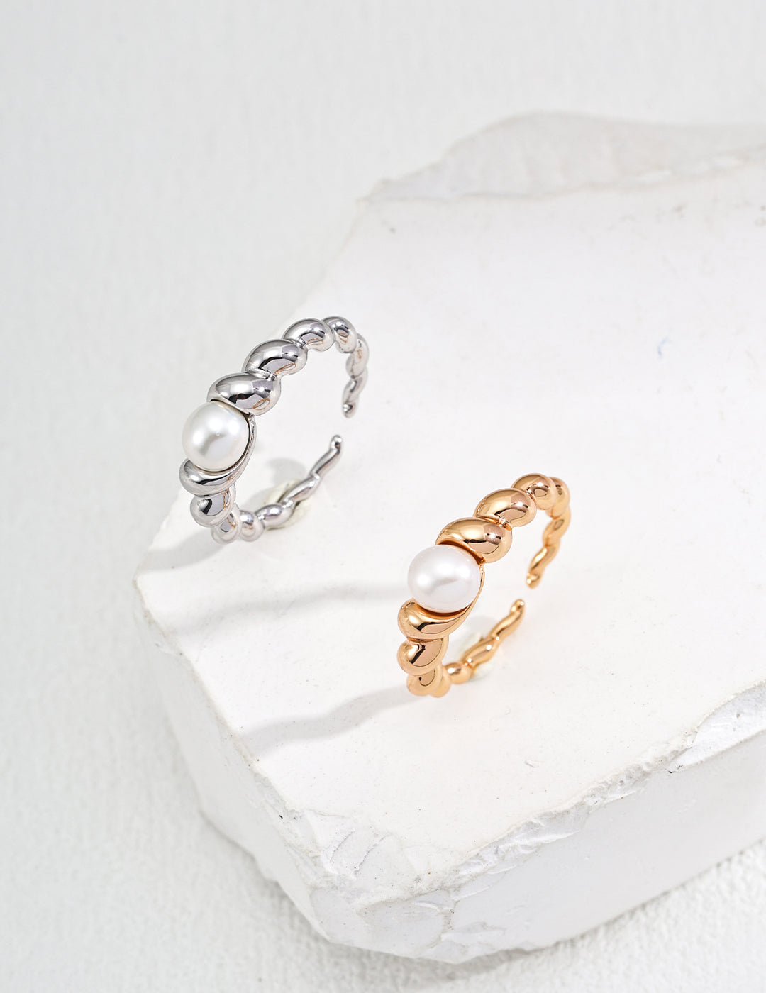 18K Gold Vermeil Ophelia Pearl Ring - AD Jewellery Copenhagen