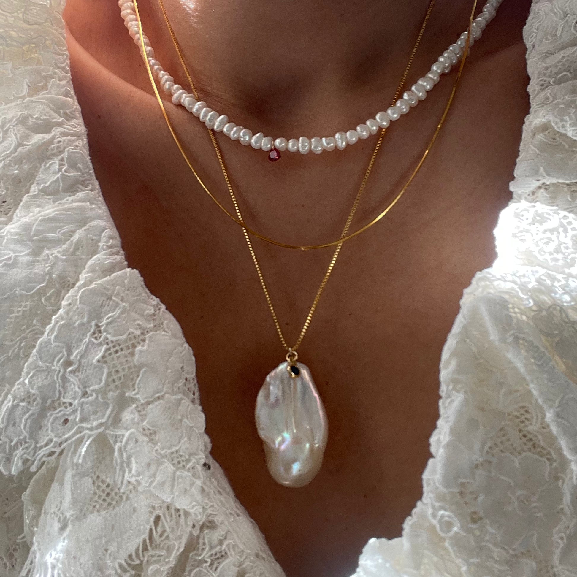 Delja snake chain Necklace - AD Jewellery Copenhagen