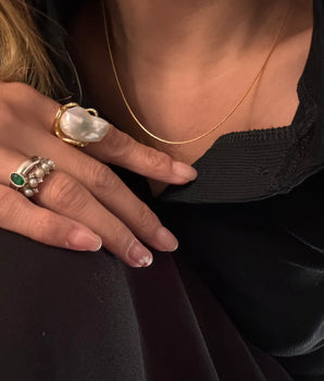 Delja snake chain Necklace - AD Jewellery Copenhagen