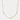 Gold necklace with small diamonds on a light gray background