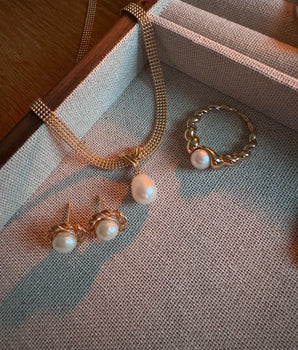 Whispering Lace Pearl Necklace Versatile & Gift-Ready - AD Jewellery Copenhagen