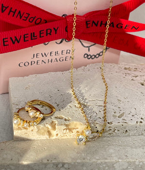 Petite pearl Necklace - AD Jewellery Copenhagen