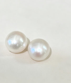 Freshwater Pearl Stud Earrings - AD Jewellery Copenhagen