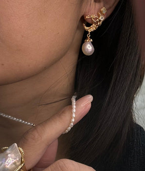Luna moon Earrings/ Ready to wear - AD Jewellery Copenhagen