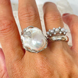 Baroque Pearl Statment Rings