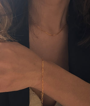 Gold Valentina Necklace - AD Jewellery Copenhagen