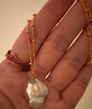 Margaret flourish Pearl Necklace - AD Jewellery Copenhagen