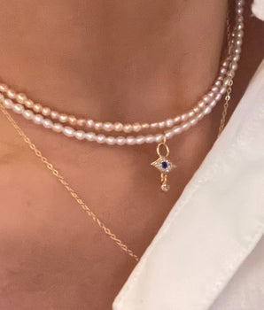 Taylor mini  Pearl Necklace - AD Jewellery Copenhagen