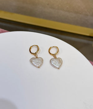 Heart Pearl Jewellery Set - AD Jewellery Copenhagen