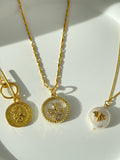 Queen Elizabeth's Coin Pendant Necklace