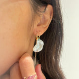 Margaret flourish Pearl Earing