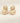 Bold Round Zircon Earrings |Classic Statement Studs