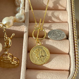 Queen Elizabeth's Coin Pendant Necklace