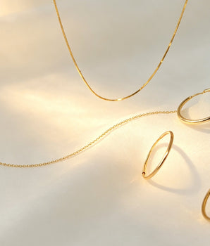 Delja snake chain Necklace - AD Jewellery Copenhagen