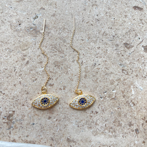 Mix & Match Earrings with Devil Eyes