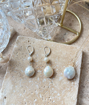 Cecilie Baroque Pearl Pendant Necklace - AD Jewellery Copenhagen