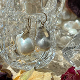 Baroque Earrings with Gold tag