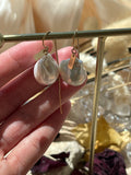 Baroque Earrings with Gold tag