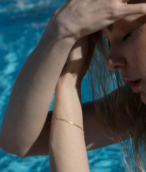 Gold Pearl Valentina Bracelet - AD Jewellery Copenhagen