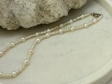 Olivia Pearl Golden Necklace