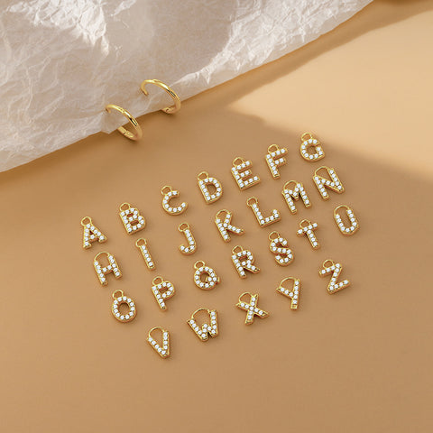 Be Loved  Golden Letter charms