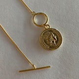 Queen Elizabeth's Coin Pendant Necklace