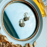 Love Lock Gold Huggie