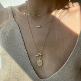 Queen Elizabeth's Coin Pendant Necklace