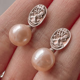 Ellie vintage Pearl drop Earring