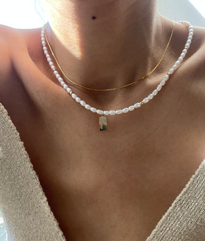 Delja snake chain Necklace - AD Jewellery Copenhagen