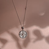 Four Leaf Clover Silver Necklace