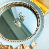 Love Lock Gold Huggie