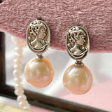 Ellie vintage Pearl drop Earring